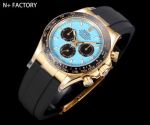 N Factory Rolex Daytona 40mm 7750/4310/4131 Movement 904L Steel Blue Face Watch